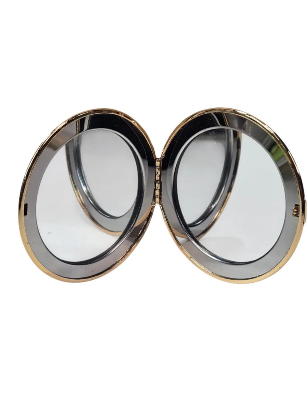 Kate Spade New York Lenox Goldtone Compact Mirror Engraved As I See It Classic